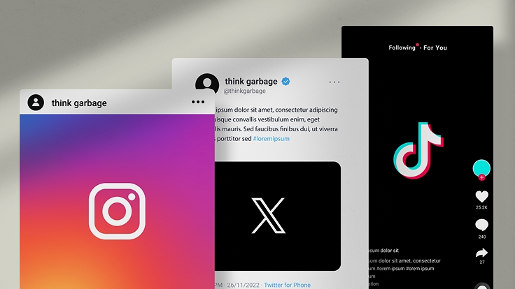 採用に特化したSNS運用のイメージ